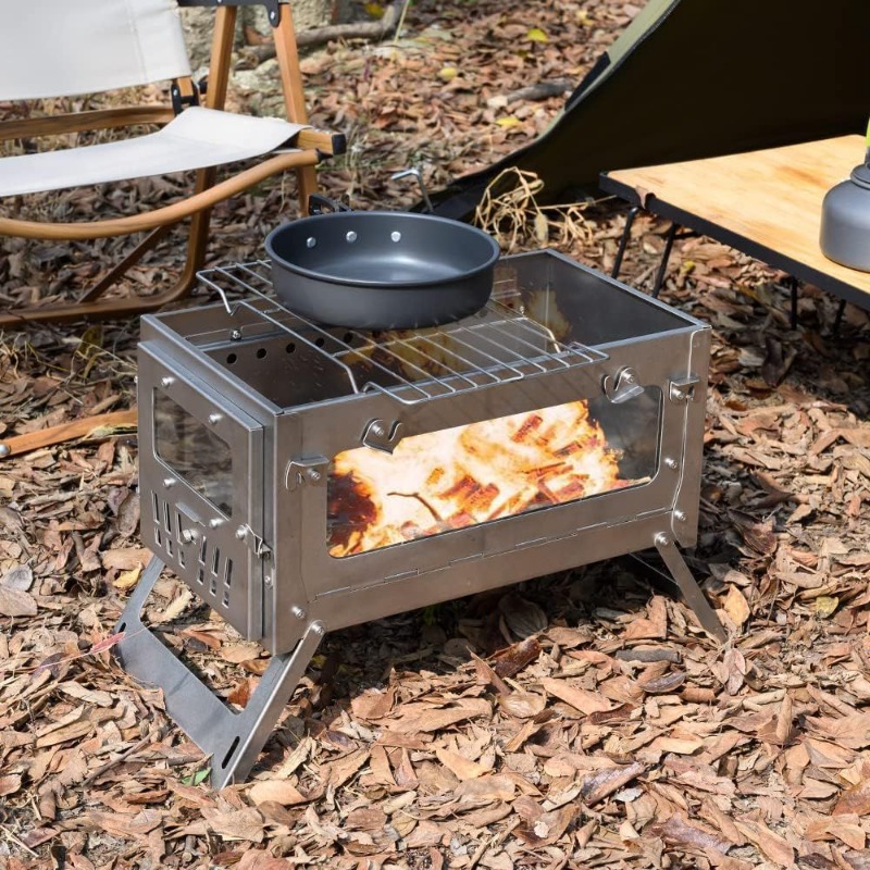 430 Stainless Steel Portable T - Camping Cooking Tent review and price