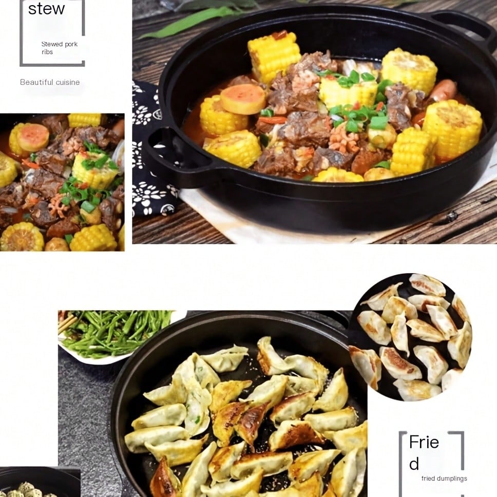 Cast Iron Skillet Set With Dua - Skillet Cast Iron Camp review and price