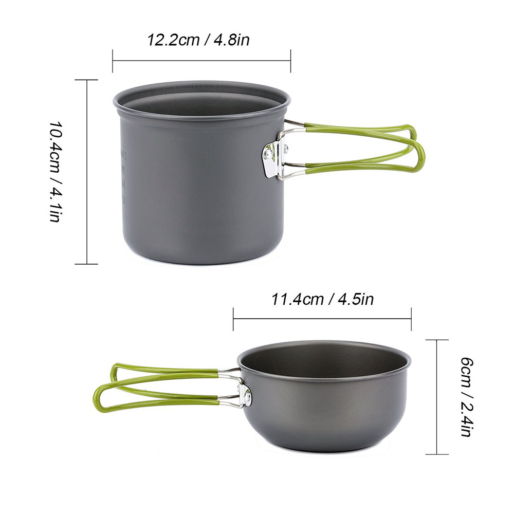 Ultralight Camping Pots Cookwa - Camping Cooking Recipes review and price
