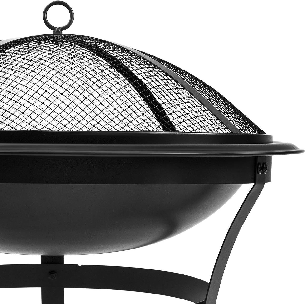BBQ Grill Outdoor Wood Burning - Camping Cooking Fire Pit review and price