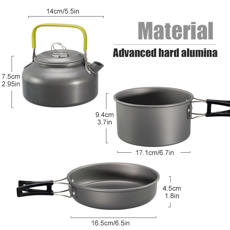 WESTTUNE Camping Cookware Kit  - Camping Outdoor Cooking Equipment review and price