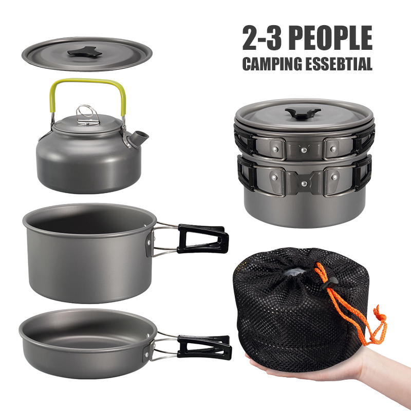 WESTTUNE Camping Cookware Kit  - Camping Outdoor Cooking Equipment review and price