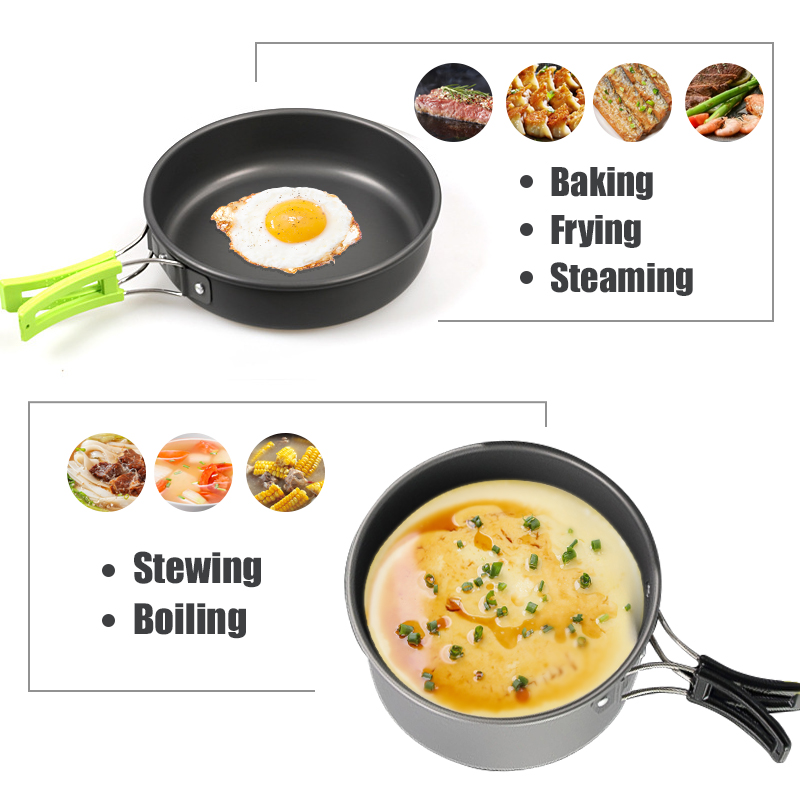 WESTTUNE Camping Cookware Kit  - Camping Outdoor Cooking Equipment review and price