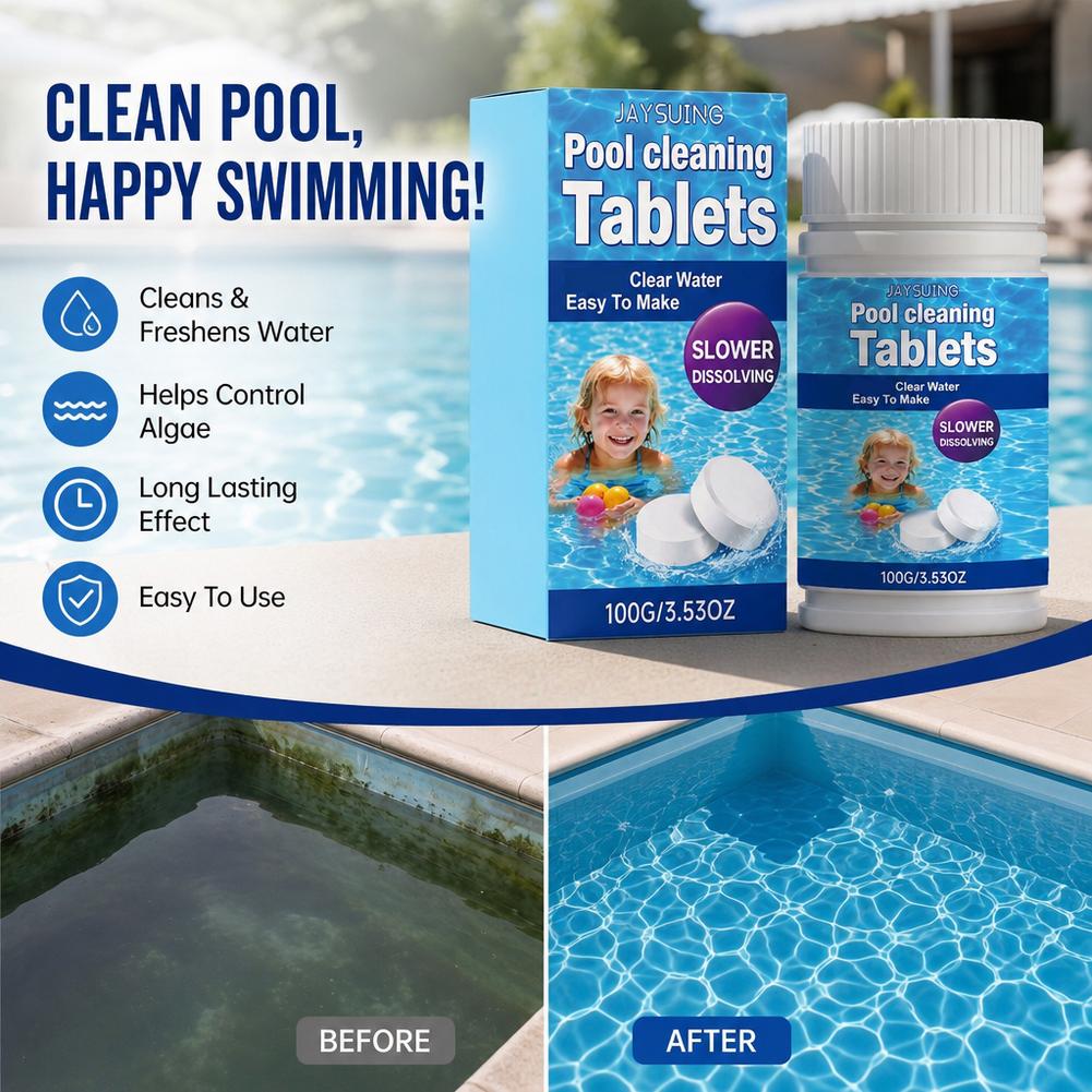 Pool Cleaning Tablets Multi-Pu - Water Purification Tablet review and price