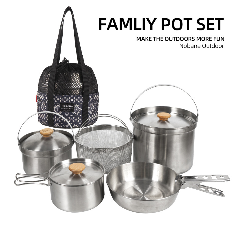 NOBANA Newest Outdoor Stainles - Camping Cooking Recipes review and price