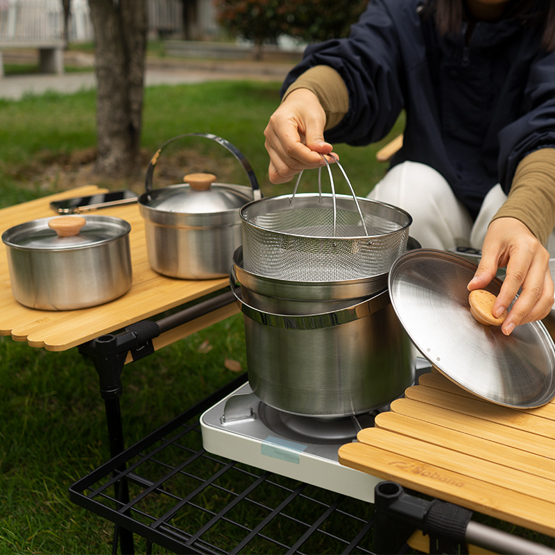 NOBANA Newest Outdoor Stainles - Camping Cooking Recipes review and price