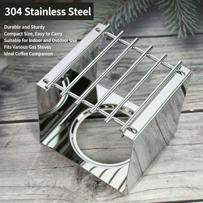 Stainless Steel Square Coffee  - Camping Outdoor Cooking Equipment review and price
