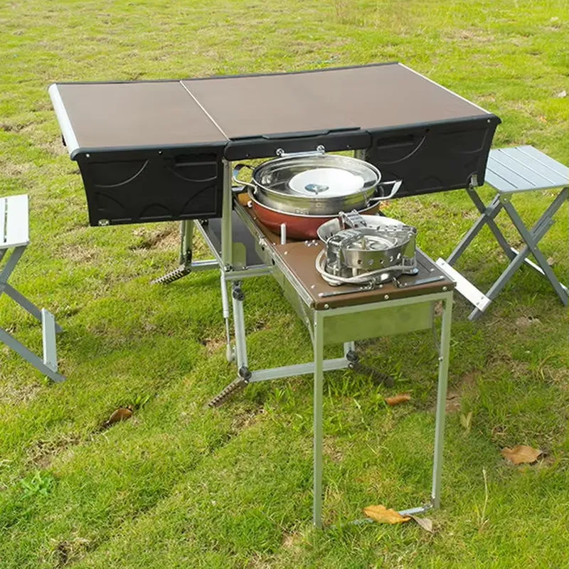 Portable Outdoor Folding Food  - Camping Cooking And Dining Set review and price