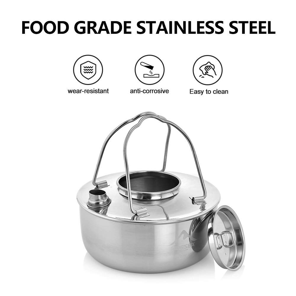 Widesea Camping Outdoor 1.7L S - Camping Cooking Utensil Set review and price