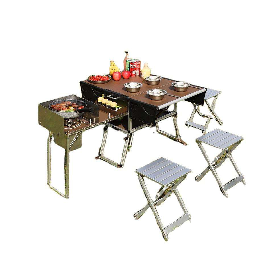 Portable Outdoor Folding Food  - Camping Cooking And Dining Set review and price