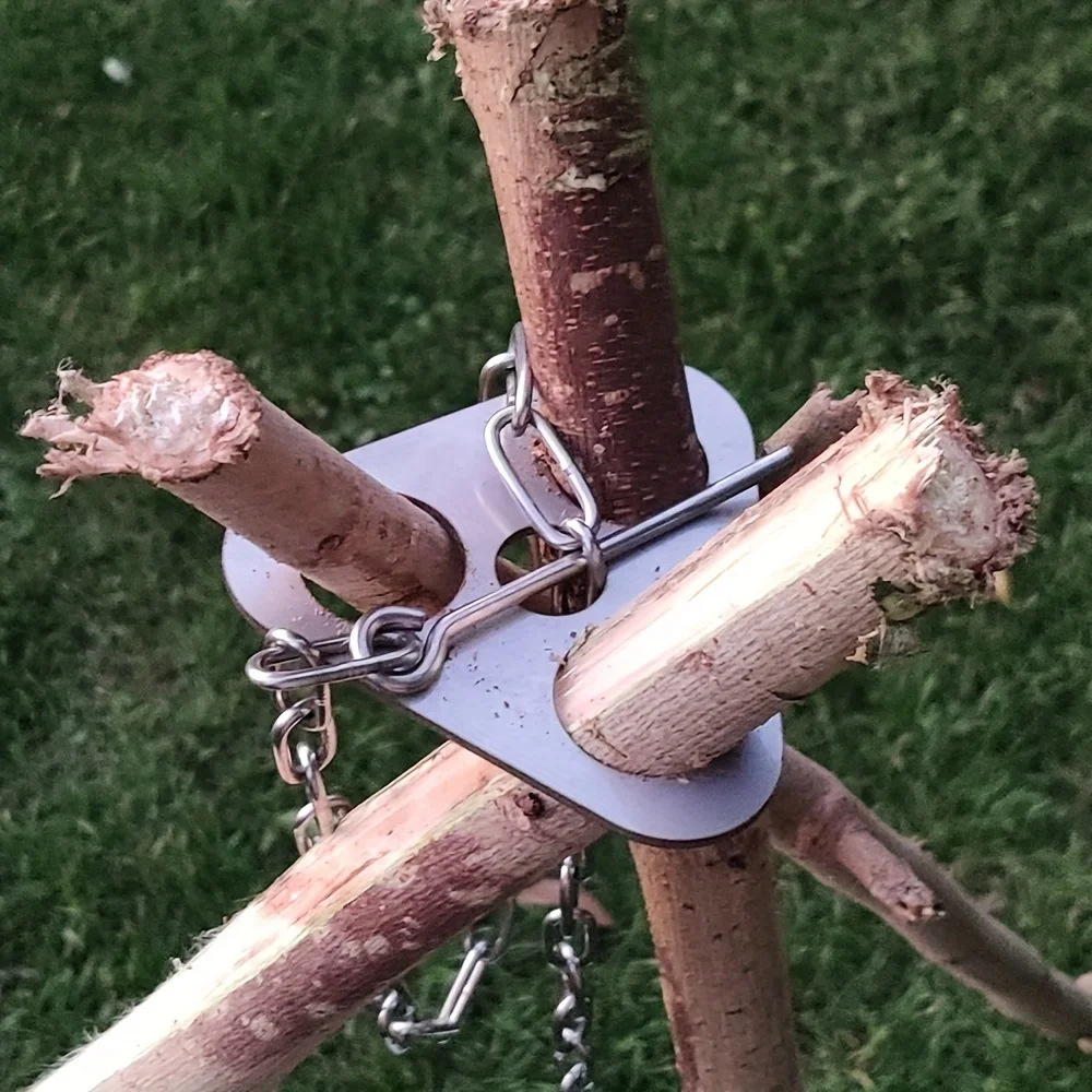 Outdoor BBQ Tripod Portable De - Camping Cooking Utensil Set review and price