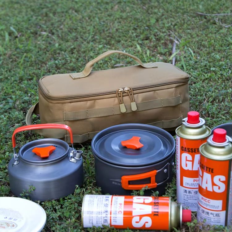 Oxford Cloth Cookware Storage  - Camping Outdoor Cooking Equipment review and price