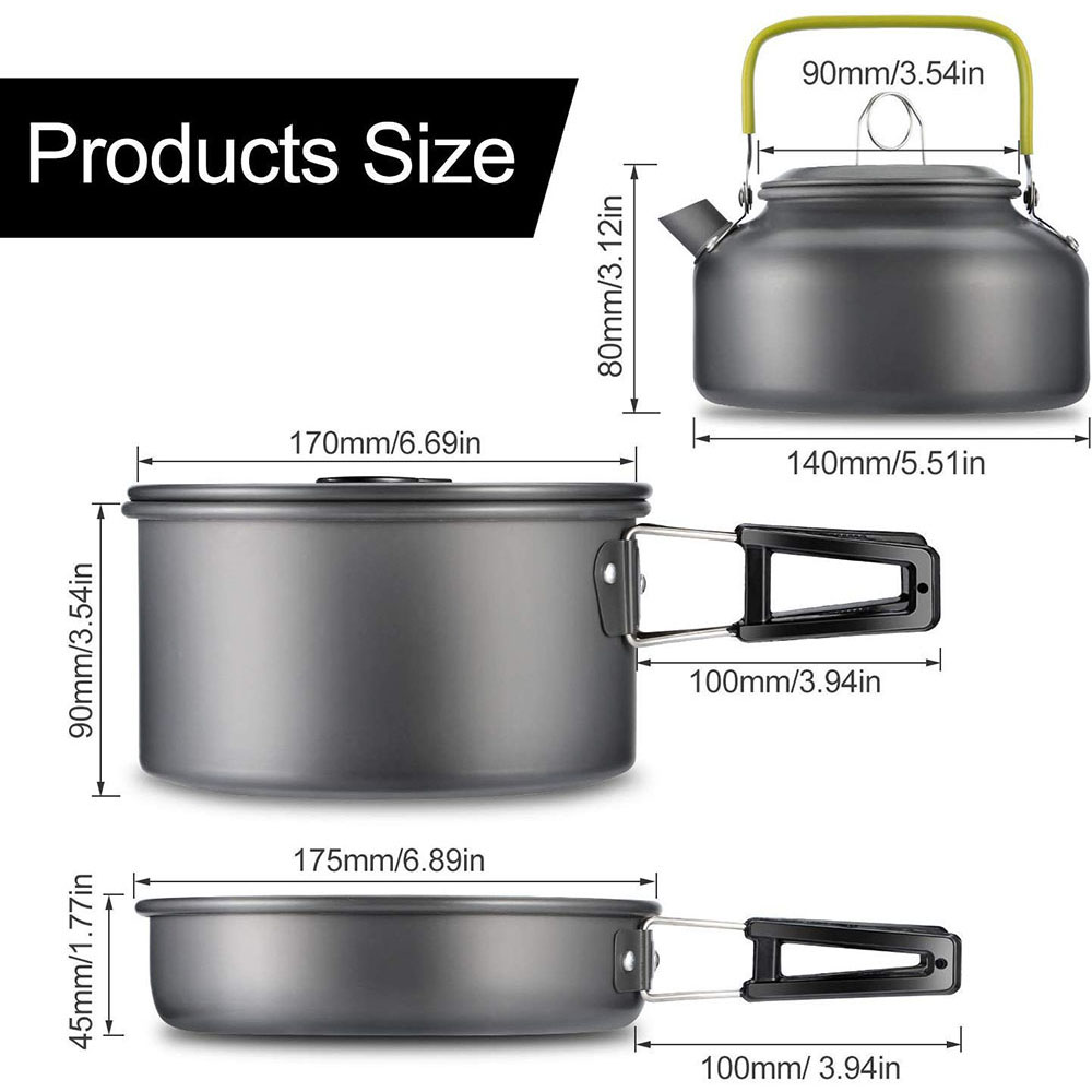 Outdoor Camping Cookware Set M - Camping Outdoor Cooking Equipment review and price